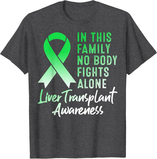 This Family Nobody Fights Alone Liver Transplant Awareness