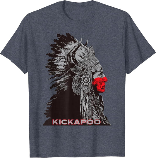 Kickapoo American Indian Proud Chief Vintage Respect