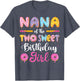 Nana of The Two Sweet Birthday Girl Donut 2Nd Birthday