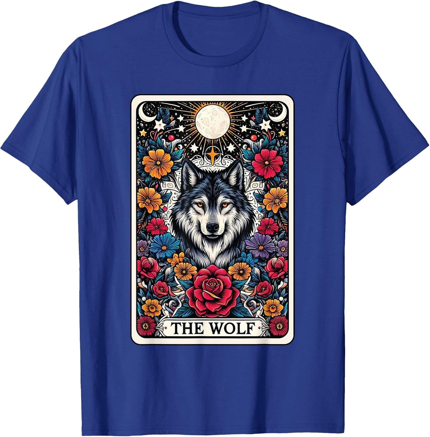 Wolf Tarot Card