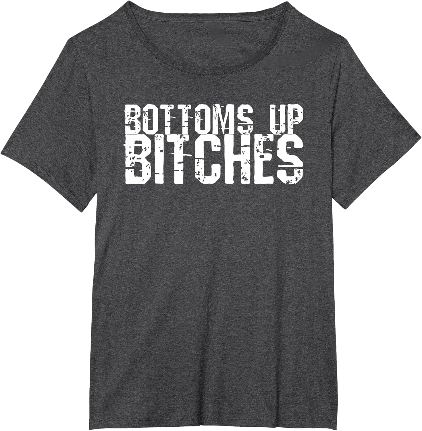 Bottoms Up Bitches St Patrick's Day Funny Drinking