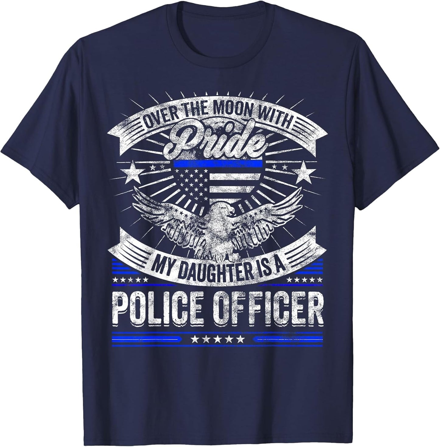 Police Officer Daughter Support Proud Family Cop Apparel