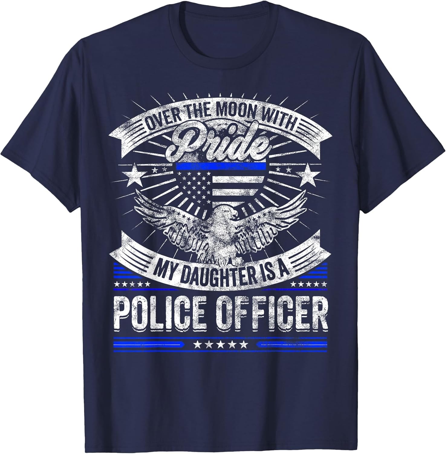 Police Officer Daughter Support Proud Family Cop Apparel