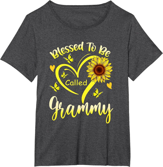 Blessed to Be Called Grammy Sunflower Floral Mothers Day