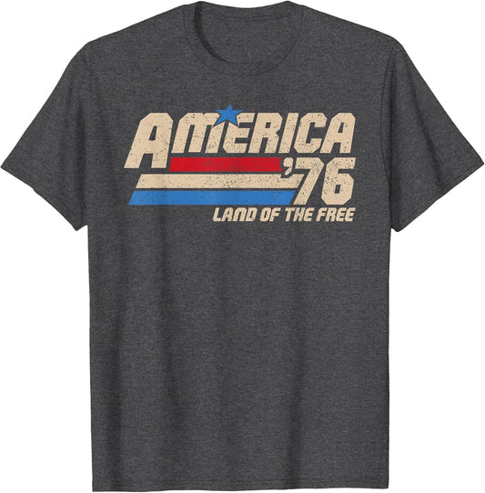 America 1776 Patriotic Vintage USA Flag Retro 4th of July