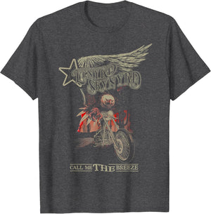 Lynyrd Skynyrd Call Me Breeze Biker Eagle Classic Retro Rock