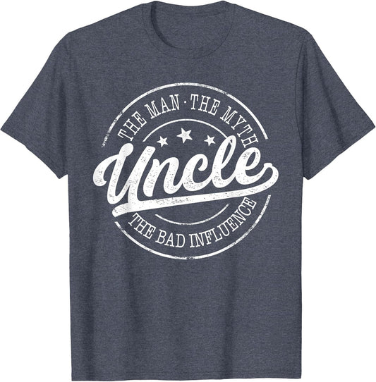 Uncle The Man The Myth The Bad Influence Emblem Design