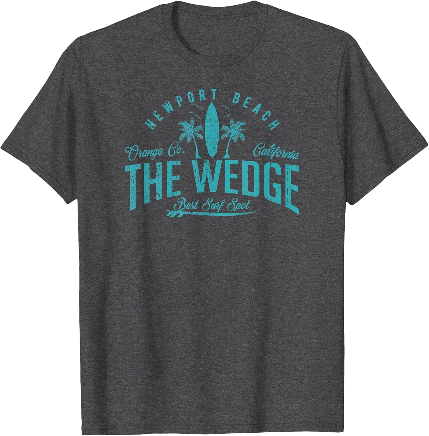 Vintage The Wedge Best Surf Spot Newport Beach Badge