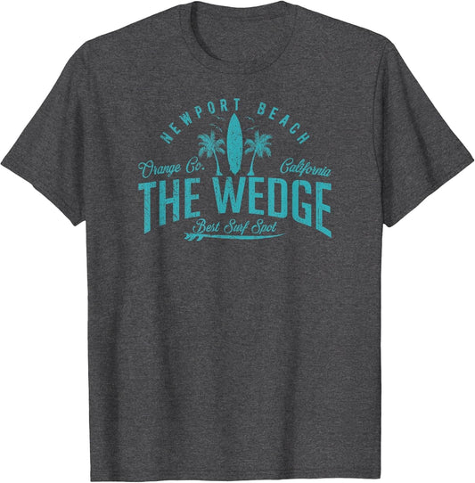 Vintage The Wedge Best Surf Spot Newport Beach Badge