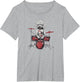 Poodle Dog Drummer Graphic