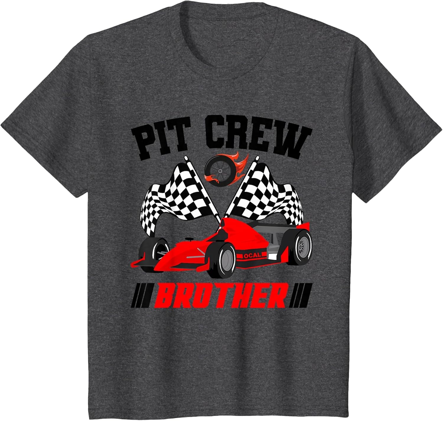 Brother Pit Crew Race Birthday Party Racing Matching Family