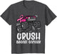 Kids Monster Truck Pink Breast Cancer Awareness Kids Toddler Boys