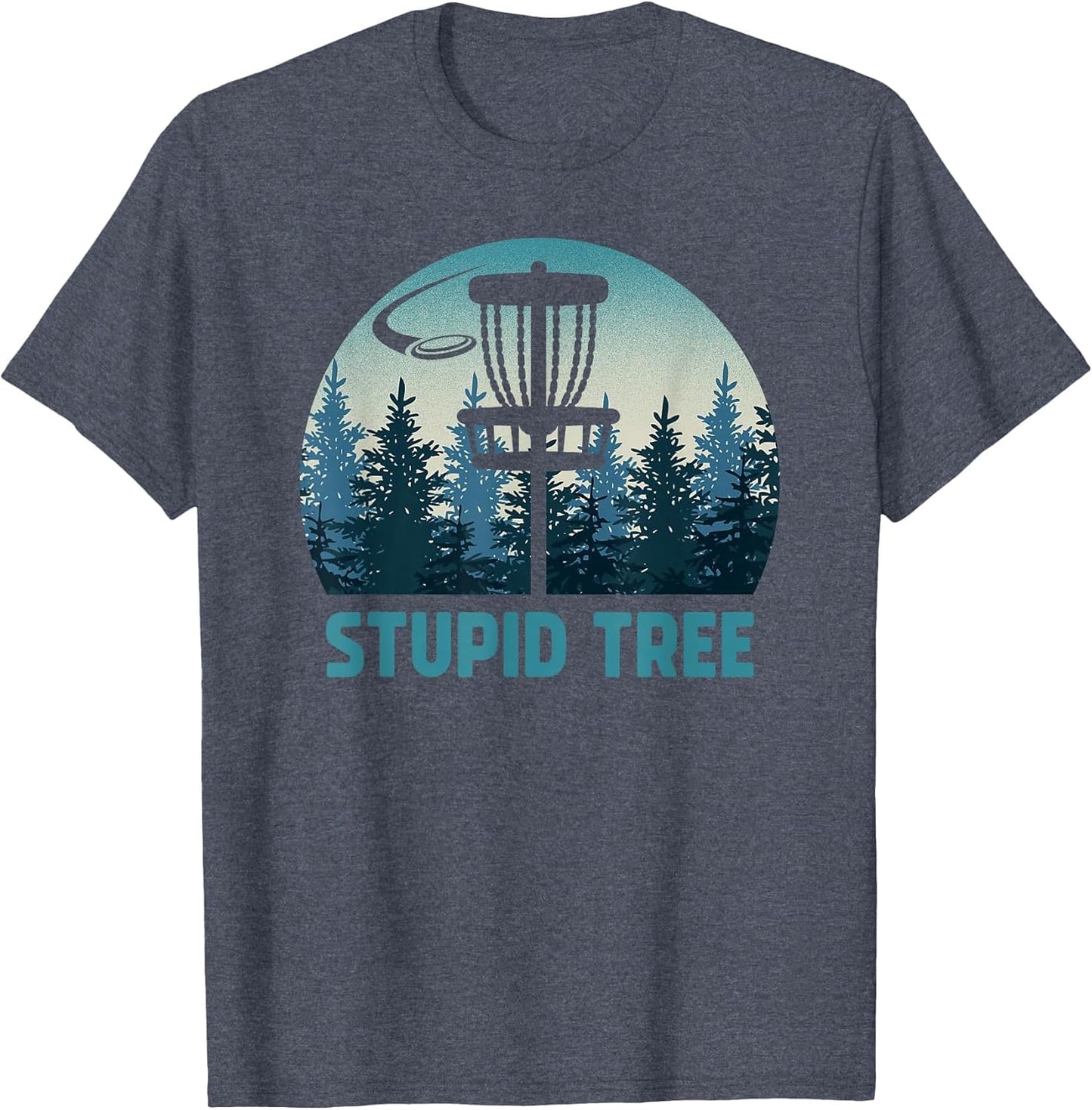 Vintage Disc Golf Funny Stupid Tree Frisbee Golf Disc Sport