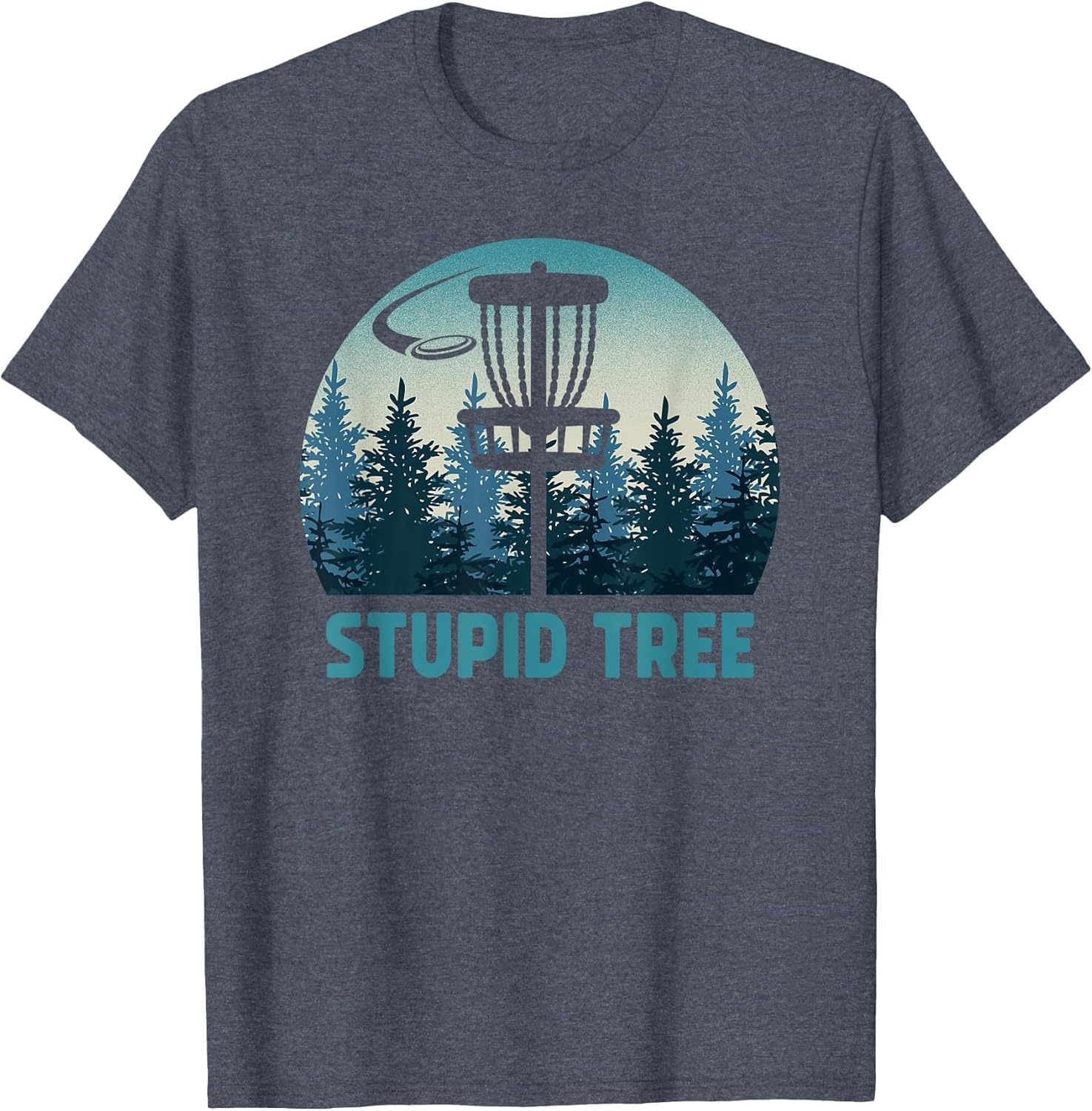 Vintage Disc Golf Funny Stupid Tree Frisbee Golf Disc Sport
