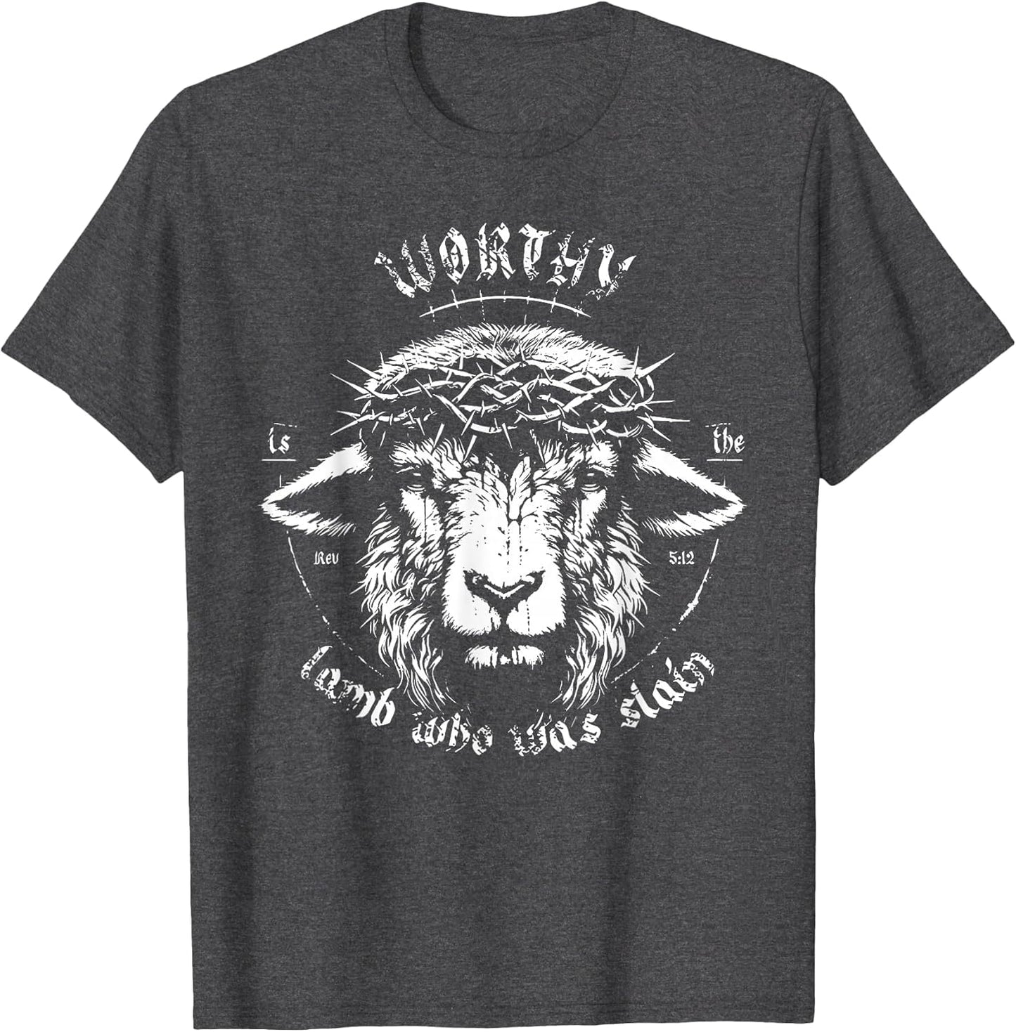 Worthy is The Lamb Who was Slain Revelation 5 12 Faith Art