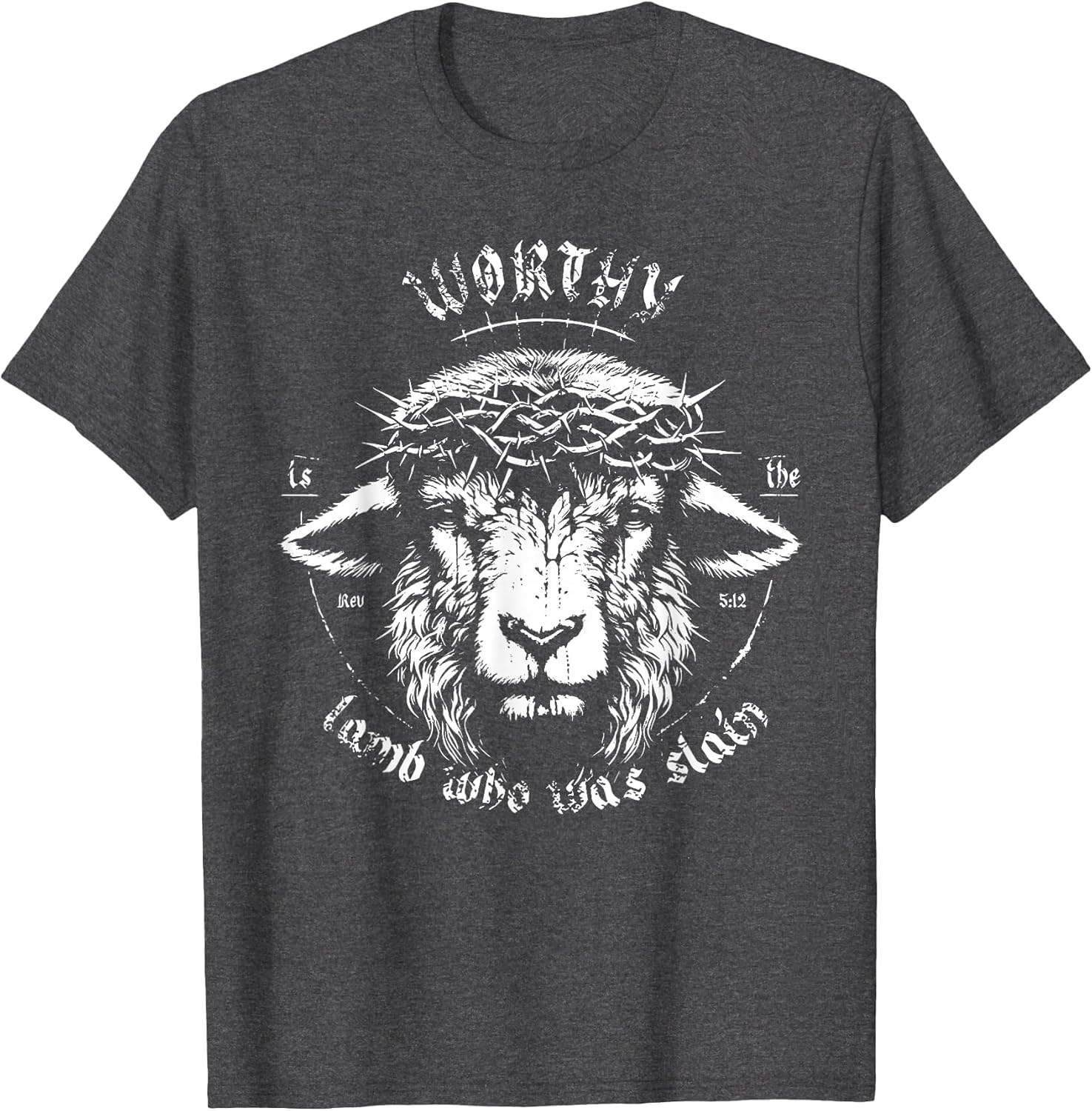 Worthy is The Lamb Who was Slain Revelation 5 12 Faith Art
