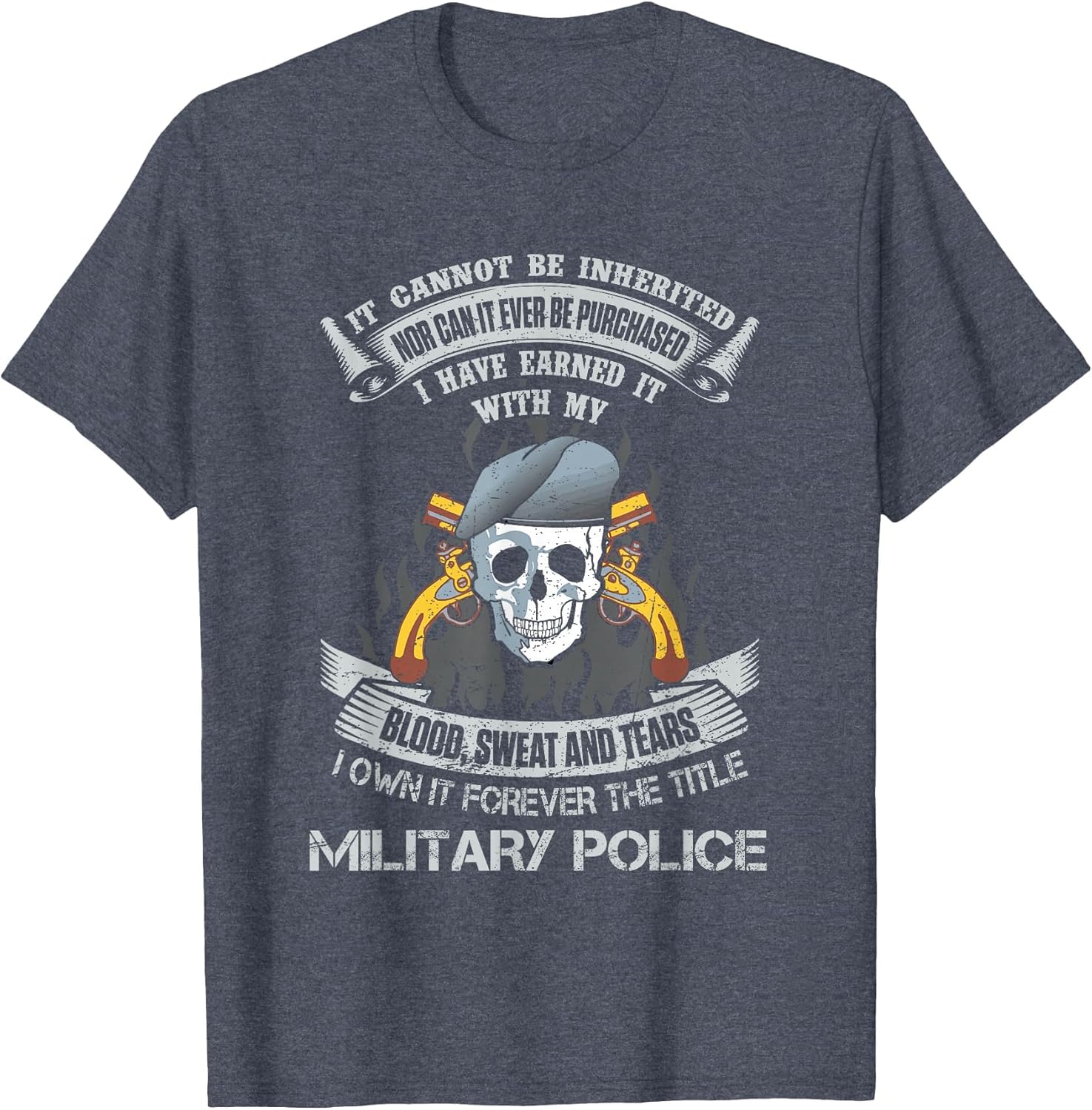 Own Forever The Title Military Police US Army MP Veteran