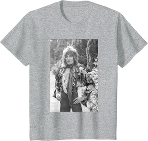Rod Stewart Singer of Faces Garden Portrait by Allan Ballard