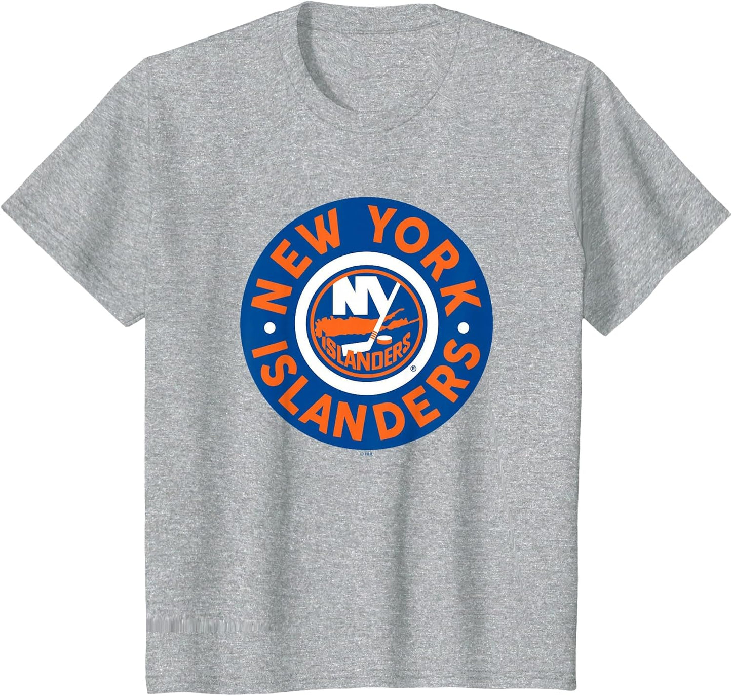 New York Islanders Symbol Gray Officially Licensed