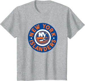 New York Islanders Symbol Gray Officially Licensed