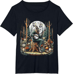 Vintage Wendigo Cryptid Camping