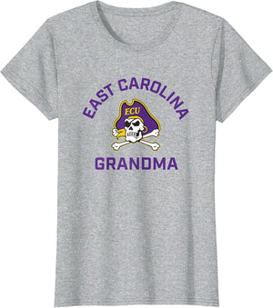 East Carolina University ECU Pirates Arched Grandma