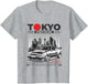 JDM Tokyo Japan Drift Race Car Tuning Retro Vintage Graphic