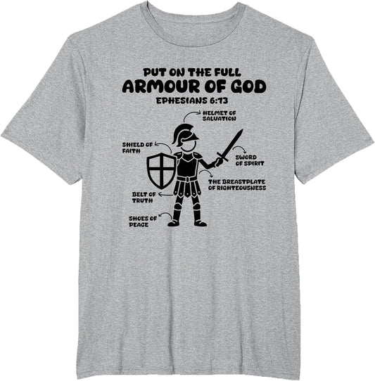 Put on The Whole Armor of god Christian Ephesians 6:13 Jesus