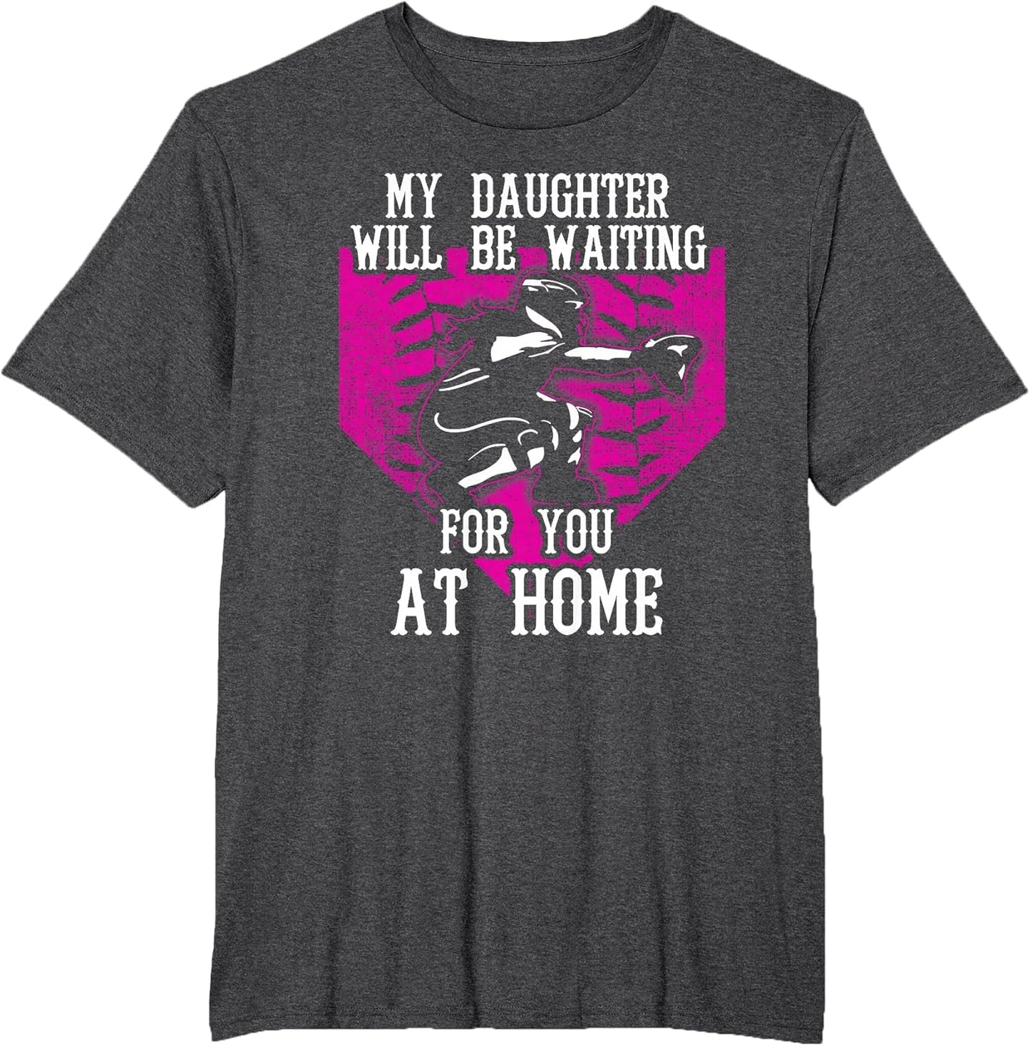 Softball Catcher Mom & Dad Proud Parents of Daughter