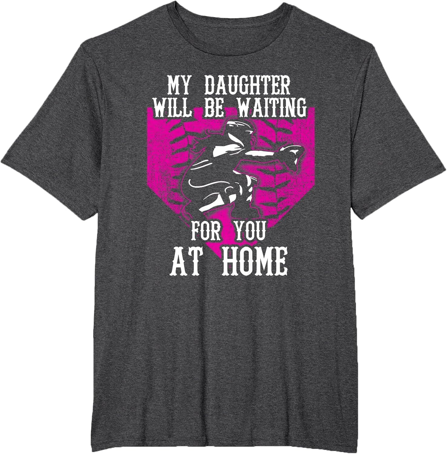 Softball Catcher Mom & Dad Proud Parents of Daughter