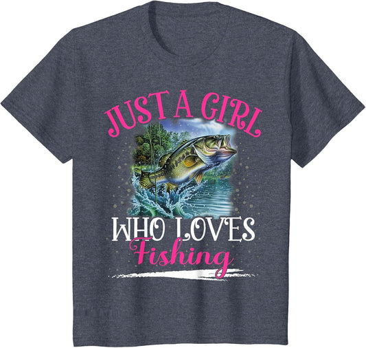 Just A Girl Who Loves Fishing Girls