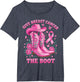 Give Breast Cancer The Boot Cowgirl Cancer Awareness Ribbon