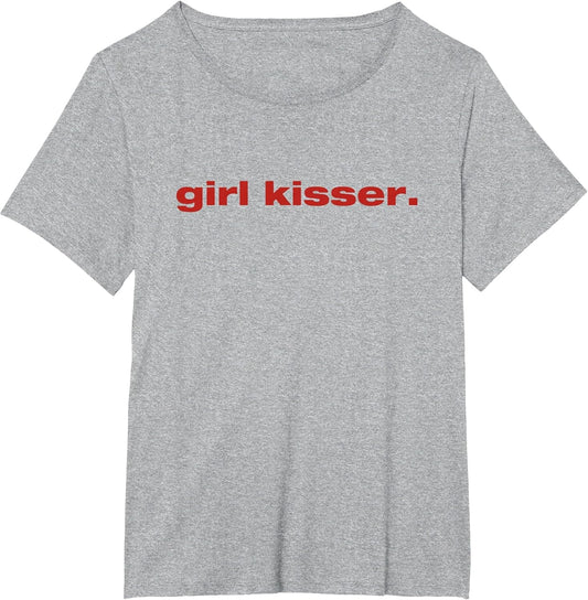 Funny Lesbian Girl Kisser Pride Month LGBTQ Bisexual Ally