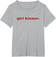 Funny Lesbian Girl Kisser Pride Month LGBTQ Bisexual Ally