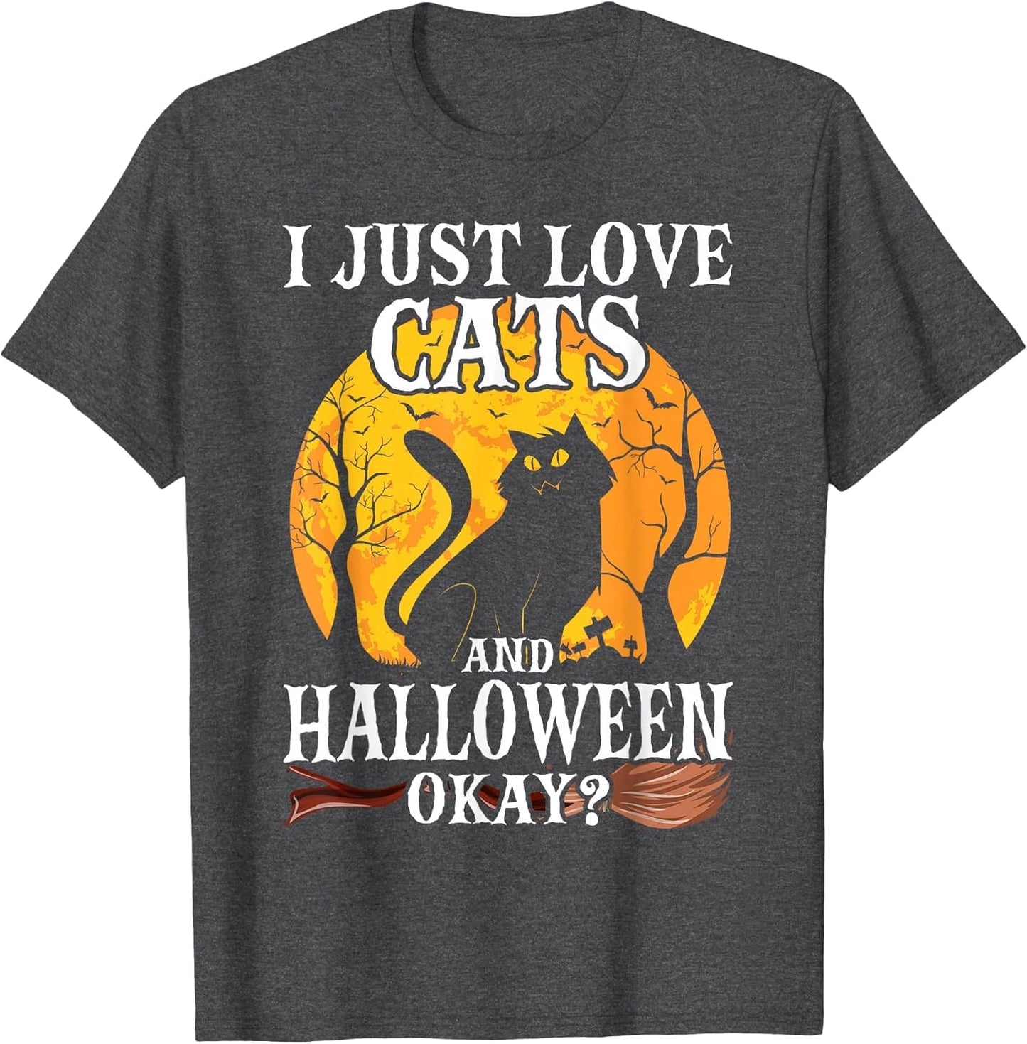 Halloween Black Cat Kitty Cat Wife Mom Distressed