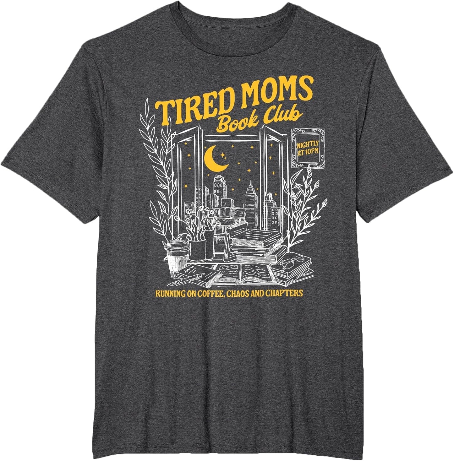 Retro Tired Moms Book Club Bookish Booktrovert Mother's Day