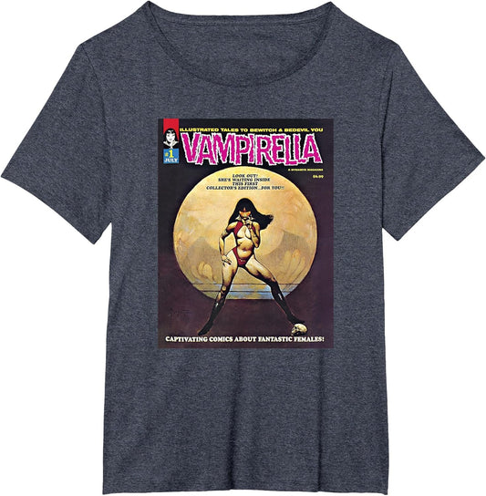 Vampirella 1969/ #1" Featuring Frank Frazetta Cover Art