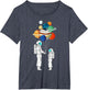 Astronaut Balloon Planets Space Moon Galaxy Stars Spaceship