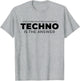 Techno is The Answer - EDM Rave DJ Techno Music Quote