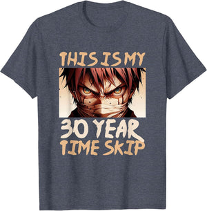 30 Years of Time Skip Anime Ninja Samurai 30th Birthday