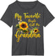 Sunflower My Favorite People Call Me Grandma Mother's Day