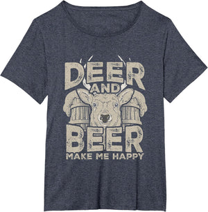 Deer and Beer Funny Hunter Hunting