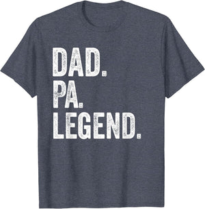 Dad Pa Legend - Vintage Distressed Bold Pa Graphic