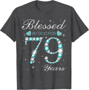 Blessed by God for 79 Years Old Woman 79th Birthday