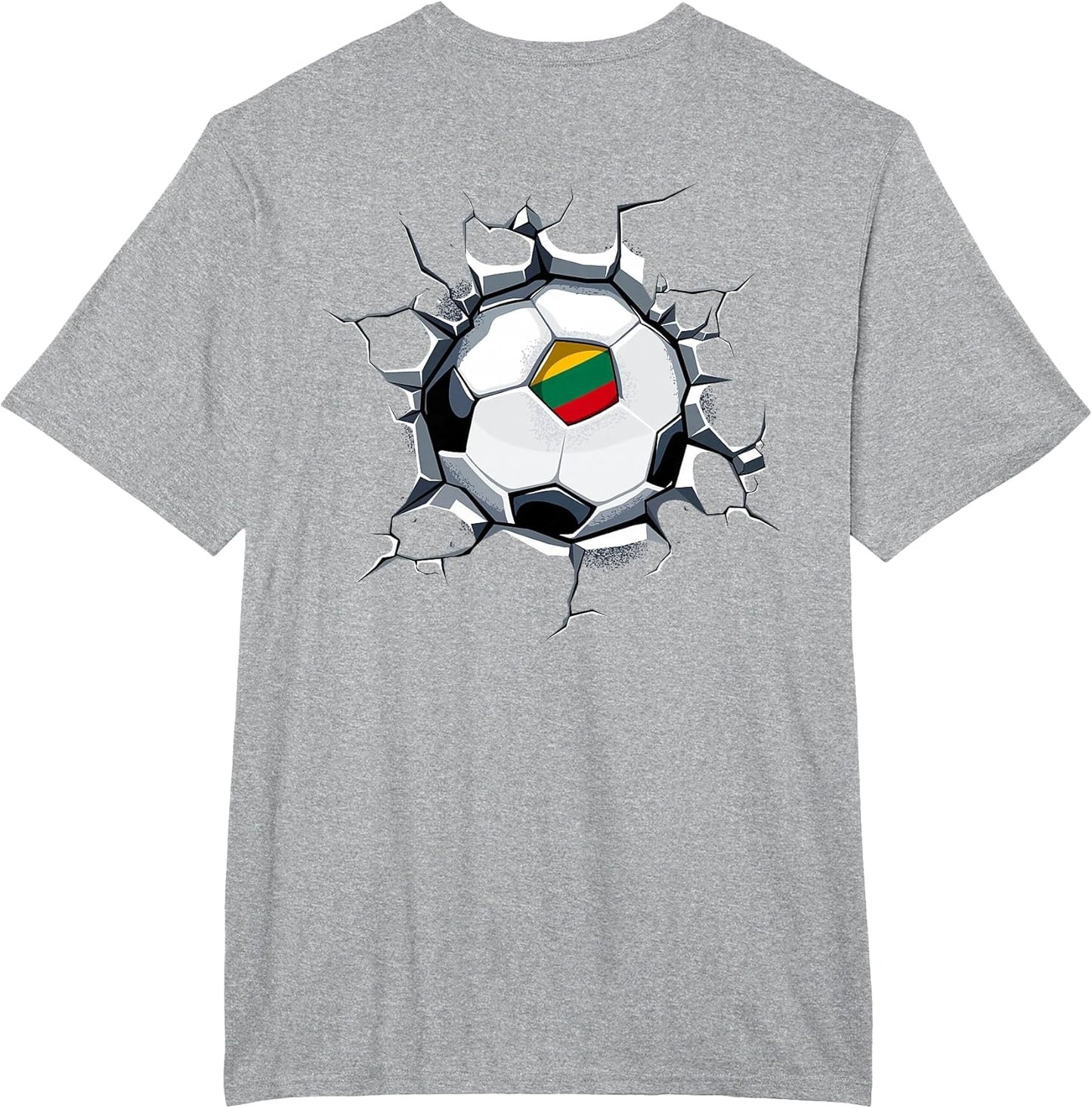 Lithuania Soccer Fans Jersey Proud Lithuanian Football Lover