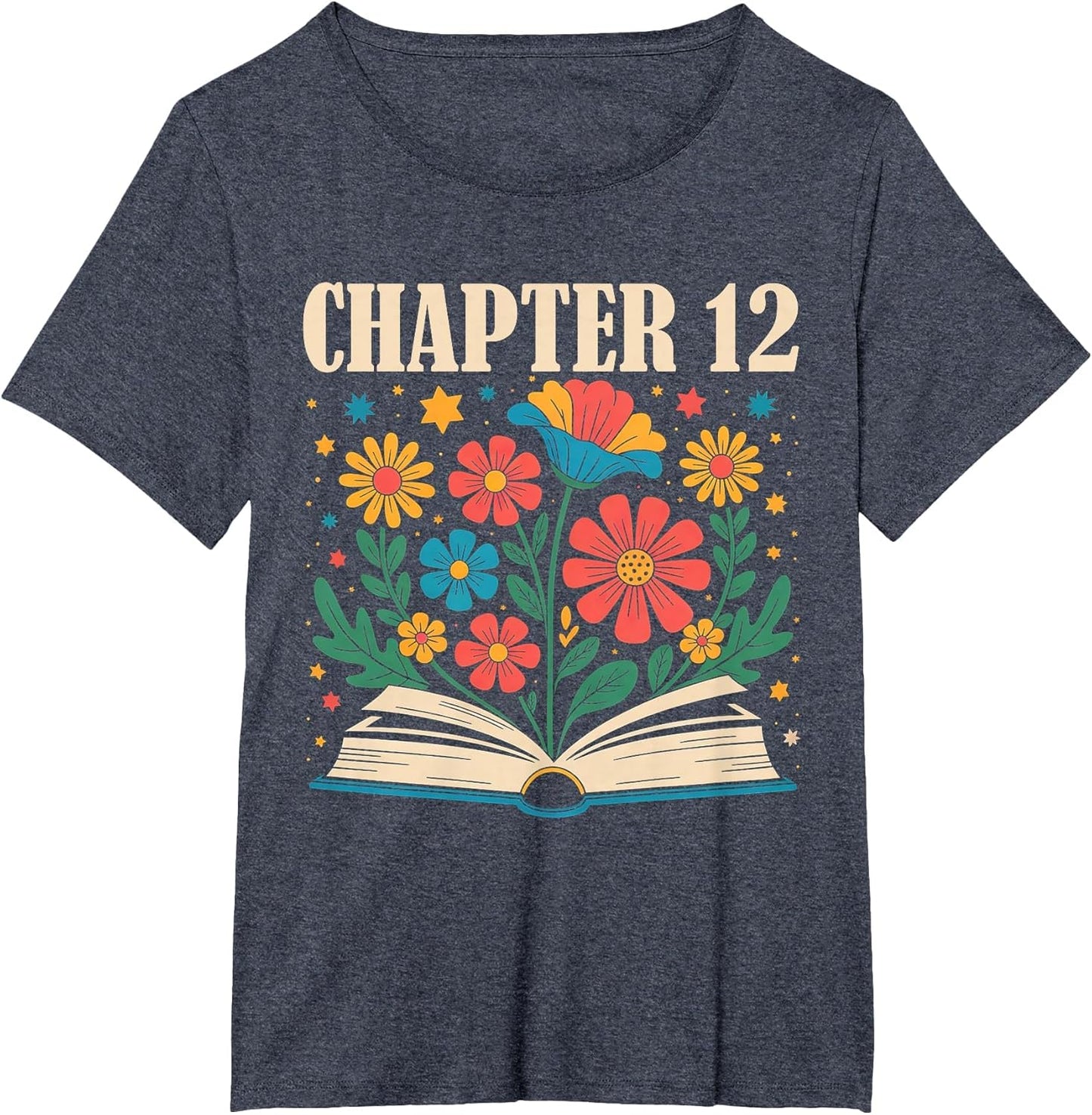 Chapter 12th Birthday Bookworm 12 Years Old for Book Loves
