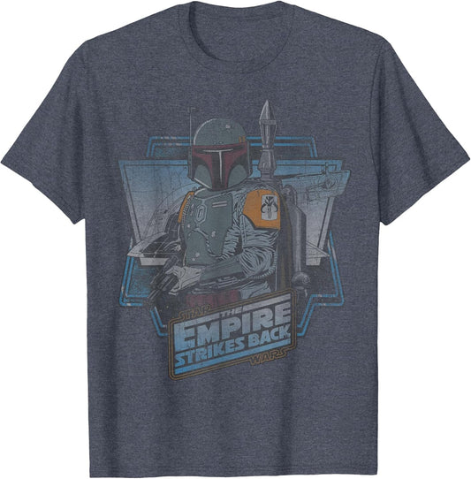 Star Wars The Empire Strikes Back Boba Fett Vintage Portrait