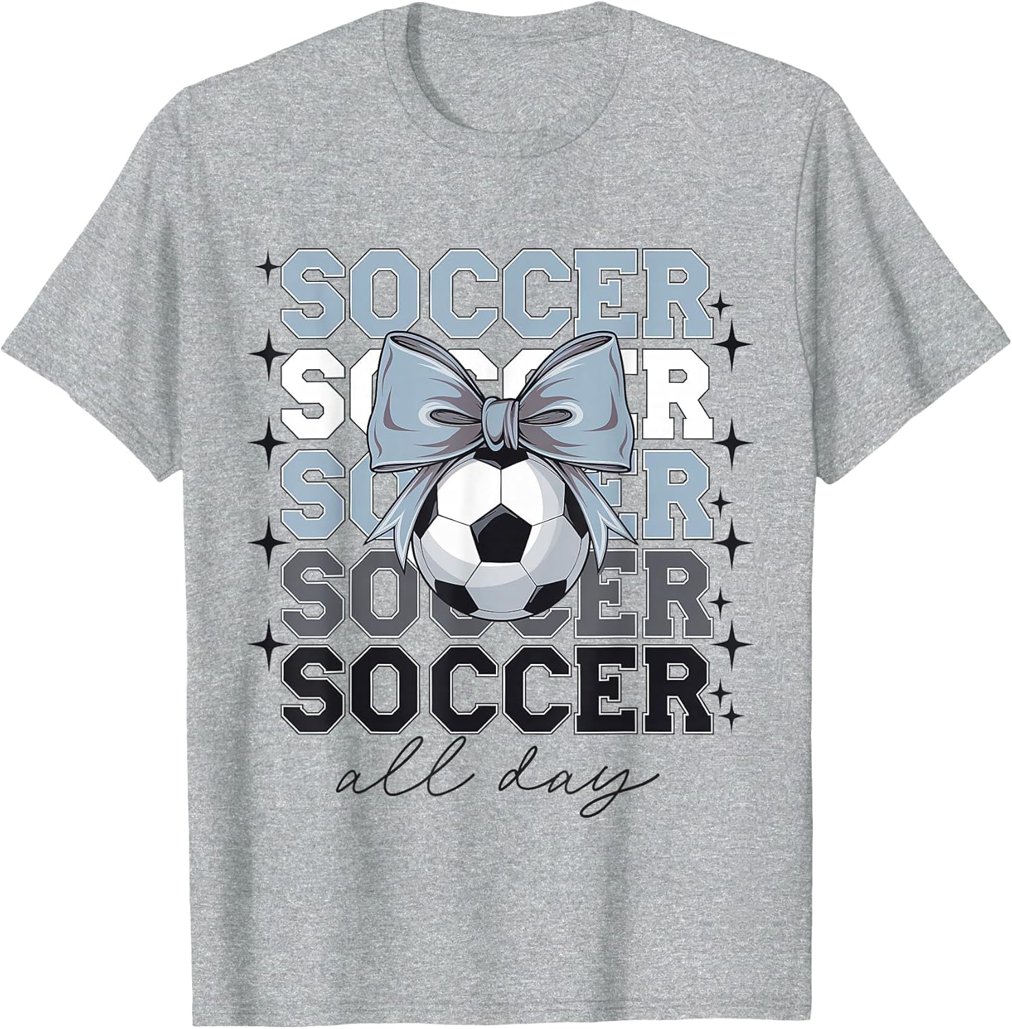 Groovy Soccer Coquette Bow Girls Women Soccer All Day