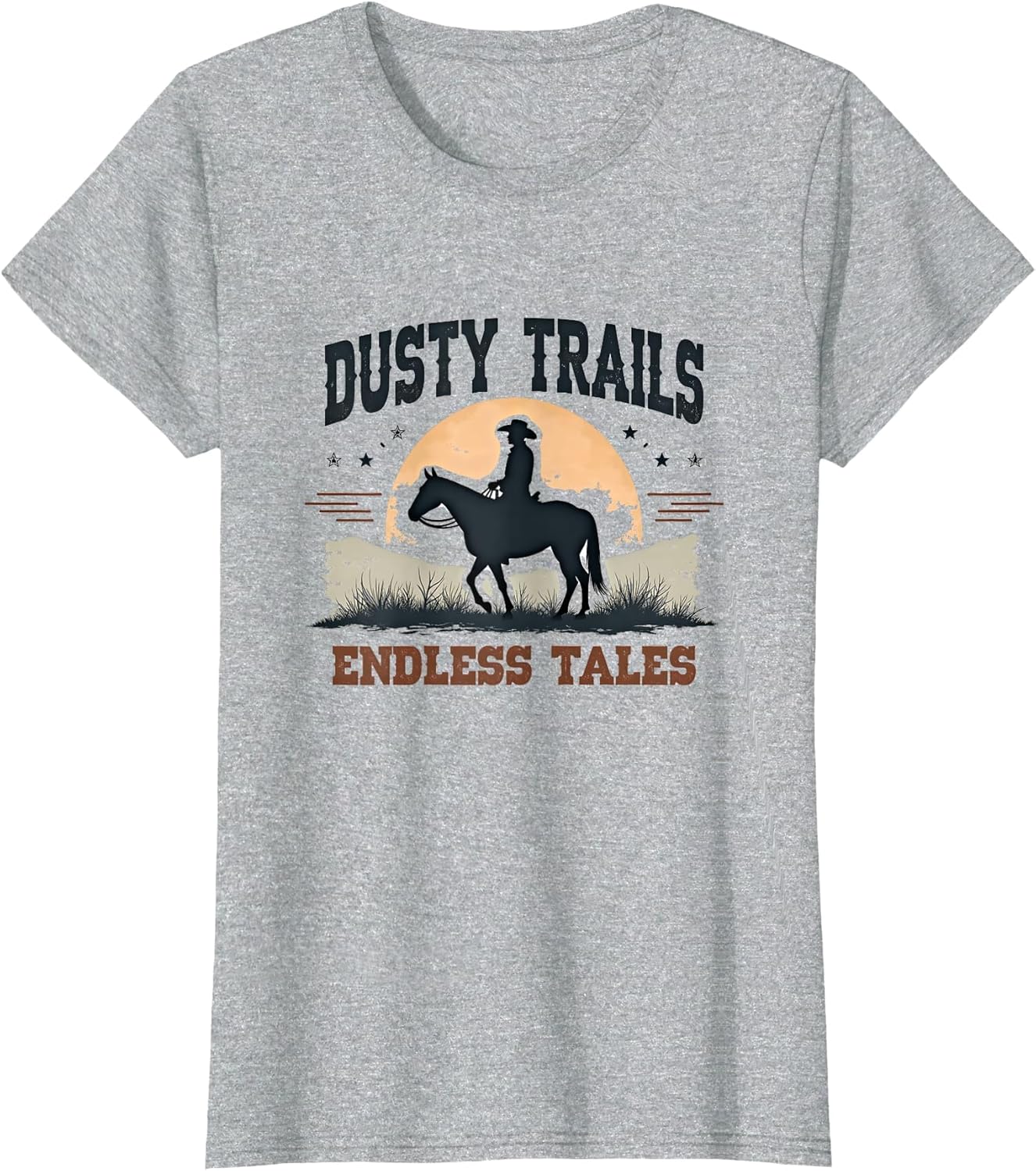 Dusty Trails Endless Tales Cowboy Love Design
