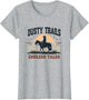 Dusty Trails Endless Tales Cowboy Love Design